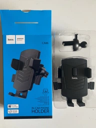 Держатель HOCO Davy one-button air outlet Car holder CA86 черный фото от покупателей 4