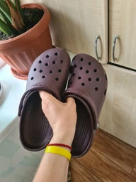 Мужские кроксы Crocs Classic 10001-209 46-47 (M12) Бежевые (196265698530) фото от покупателей 19