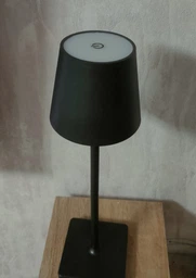 Настольная лед лампа ML-G01A на аккумуляторе с 3 режимами света usb зарядка - led портативный настольный фонарь для дома офиса стола кафе бара комнаты работы беспроводной светильник сенсорный светодиодный универсальный ночник (Белый) фото от покупателей 8
