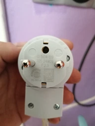 Переносная вилка Legrand 2K+З 16 А с выключателем и подсветкой Белая (050409) фото от покупателей 3