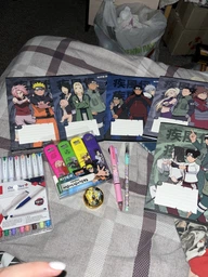 Тетрадь школьная 12 листов клетка Kite Naruto NR24-232, 68098