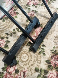 Двойная напольная стойка для одежды Double floor Hanger 110х54 см и полкой для обуви фото от покупателей 6