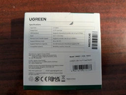 Картридер UGREEN USB C пристрій читання карт Micro SD Тип C TF Silver (CM331) фото від покупців 1