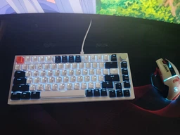 Клавіатура дротова GamePro Genesis Warden MK160P Outemu Swithes USB White-Grey
