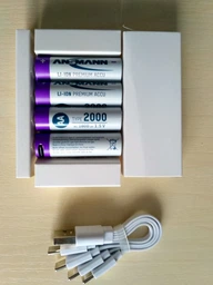 Аккумулятор Ansmann Li-ion AA 1.5 V / 2000 mAh 4 шт (4013674193974) фото от покупателей 3