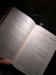 Настольная гибкая лампа светильник фонарик с встроенным аккумулятором, 7 светодиодов 3 режима яркости 3 уровня цветов Black (695937456984) фото от покупателей 7