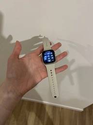 Силиконовый ремешок Sport Band для Apple Watch 41mm | 40mm | 38mm Starlight S/M фото от покупателей 12