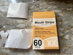 Смужки антихрап ротова стрічка від хропіння Silkia Mouth Strips 60 шт