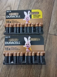 Набор Щелочные батарейки Duracell AA (LR06) MN1500 10 шт + Щелочные батарейки Duracell AAA (LR03) MN2400 10 шт (737055735792) фото от покупателей 8