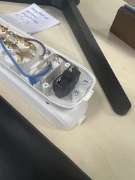Колодка Quantum на 5 постів, із заземленням і вимикачем, 2-USB, захист CP/SP, 1 шт/уп. Біла (QM-9F50300) фото від покупців 1