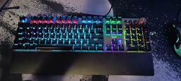 Клавіатура дротова Aula F2058 Rainbow EN/UA layout KRGD blue USB фото від покупців 10