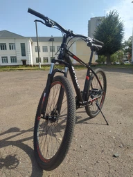 Велосипед алюмiнiй 29" SPACE MERCURY DD рама-20" чорно-червоний 2024