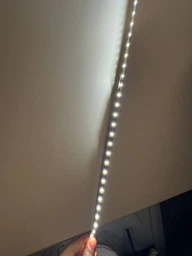 Світлодіодна LED стрічка 5 метрів біла USB 5V ЮСБ, працює від павербанку фото от покупателей 5