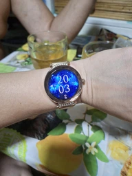 Смарт-часы женские Smart Watch Gold с AMOLED экраном с Bluetooth звонками тонометром пульсометром кислородом крови и 2 ремешками фото от покупателей 2