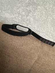 Ремешок нейлоновый MRK для фитнес браслета Xiaomi Mi Band 3 4 5 6 7 Single с металлическим регулятором длины Pink (mrk2825) фото от покупателей 2