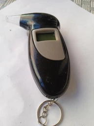 Алкотестер персональний Digital Breath Alcohol Tester з мундштуками, Чорний (1497DBATLKSTR) CLS55