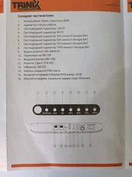 ИБП для маршрутизатора и оптического терминала Trinix TRX-MUPS-1812 Type-C (20000mAh LiFePo4) 5V/9V/12V/PoE (42-00149) фото от покупателей 4