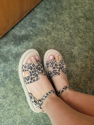 Женские сандалии кожаные PARADIZE SHOES ARM-5-23 39 Бежевый с черным (ROZ6501032566) фото от покупателей 1