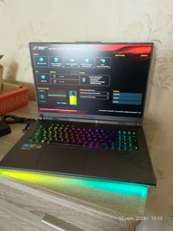 Ноутбук ASUS ROG Strix G18 G814JV-N5167 (90NR0CM1-M00BB0) Eclipse Gray / 18" IPS WUXGA 165 Гц / Intel Core i7-13650HX / RAM 16 ГБ / SSD 1 ТБ / nVidia GeForce 4060, 8 ГБ /