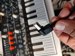 Кабель Value для принтера USB 2.0 AM/BM кутовий, 90 градусів вліво 1 м Чорний (s0671) фото від покупців 1