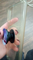 Держатель для смартфона / планшета попсокет Popsocket Желтый :: Зимний вечер (принт 165)