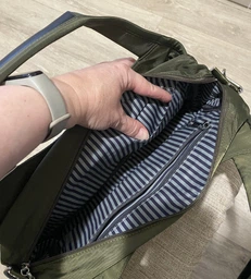 Сумка жіноча повсякденна MADORU для міста та подорожі, зелена фото від покупців 6