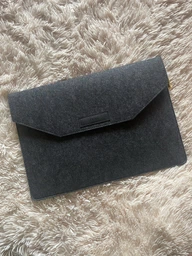 Чохол-конверт для ноутбука MacBook 15-16 , чорний, Feltery Case AS1, повстяний, горизонтальний, захисний, із захистом від подряпин, на липучці, універсальний, ArmorStandart (ARM70767) фото від покупців 2