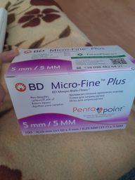 Голки інсулінові Мікрофайн 5 мм для шприц-ручок - BD Micro-fine Plus 5 mm фото від покупців 1