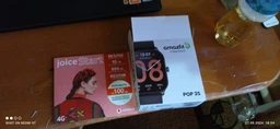 Смарт-годинник Smart Watch Xiaomi Pop-3S Amazfit AMOLED 1.96 (502x410) 300мАч Black-Silver фото від покупців 16