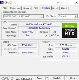 Видеокарта Gigabyte PCI-Ex GeForce RTX 4060 Gaming OC 8GB GDDR6 (128bit) (2550/17000) (2 x HDMI, 2 x DisplayPort) (GV-N4060GAMING OC-8GD) фото от покупателей 17