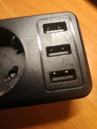 Сетевой фильтр-удлинитель RZTK Power Strip 5+3 USB-A White (PS-5A/W) 2 м фото от покупателей 3