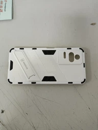 Защитный чехол с подставкой Deexe Bibercas для Xiaomi Poco F4 / Redmi K40S - Silver