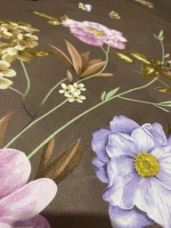 Комплект постільної білизни Moon&Star Микросатин Premium «Floral Mocha» полуторний 143х210 наволочки 2х40х60 (MS-820005020) фото від покупців 6