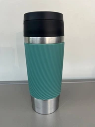 Термокружка Tefal Travel Mug Classic Twist 0.36 л Коралловая (N2024410) фото от покупателей 3