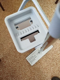 Швабра з відром комплект Scratch Cleaning Easy Mop з автоматичним віджиманням і складною ручкою фото від покупців 2