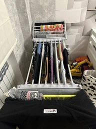 Электрическая сушилка для белья напольная Clothes Dry 230W с обогревом боковых крыльев Rainberg PRO 148х54х73 (RA-0149) фото от покупателей 4