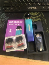 Багаторазова POD Система Vaporesso XROS MINI Pod Kit + 2 картриджа (Електронна сигарета) 1000mAh 2ml Black фото от покупателей 5