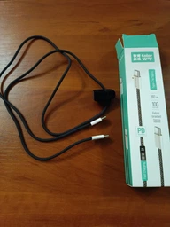 Кабель ColorWay Type-C - Type-C braided cotton PD Fast Charging 60W 3А 1 м Black (CW-CBPDCC061-BK)