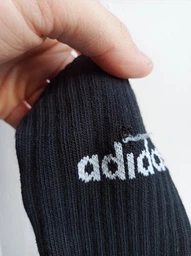 Набор мужских носков высоких хлопковых Adidas C Lin Crew IC1302 40-42 Medium Grey Heather (4066746467305) фото от покупателей 2