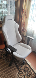 Кресло игровое Anda Seat Luna Size L Grey Fabric (AD18-44-G-F) фото от покупателей 1