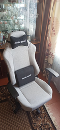 Кресло игровое Anda Seat Luna Size L Grey Fabric (AD18-44-G-F) фото от покупателей 2