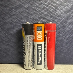 Аккумуляторная батарея ColorWay AAA USB-С 590 мАЧ 1.5В (Li-Polymer) (2pc.) (CW-UBAAA-09) фото от покупателей 1