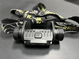 Наголовне кріплення для ліхтаря Nitecore HC60/HC65, чорне
