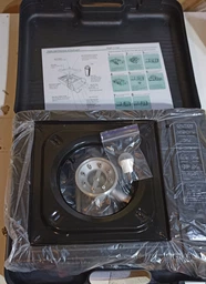 Портативная туристическая газовая плита с пьезоподжигом portable gas stove BDZ 155 Original by Happy Home c пластиковым кейсом адаптер под большой баллон