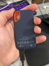 SSD накопичувач SanDisk Extreme v2 e61 2tb usb 3.2 (sdssde61-2t00-g25) фото від покупців 15