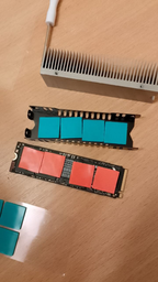 Радиатор охлаждения SSD M.2 2280 + термопрокладки Jeyi GodFins фото от покупателей 3