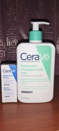 Интенсивно очищающий гель CeraVe для нормальной и жирной кожи лица и тела 473 мл (3337875597357)