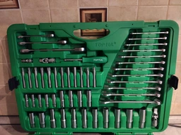 Набор инструмента комбинированный 1/4"&3/8"&1/2" 163ед. TOPTUL GCAI163R фото от покупателей 4