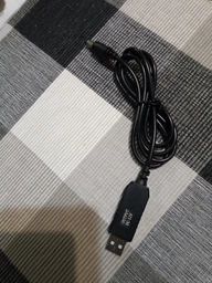 Преобразователь повышающий USB DC 5В в 12В Usams 5,5x2,1 для роутера модема от Powerbank повербанка кабель адаптер питания фото от покупателей 3