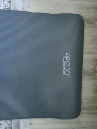 Килимок (мат) спортивний 4FIZJO NBR 180 x 60 x 1 см для йоги та фітнесу Black (P-5907222931462) фото від покупців 4